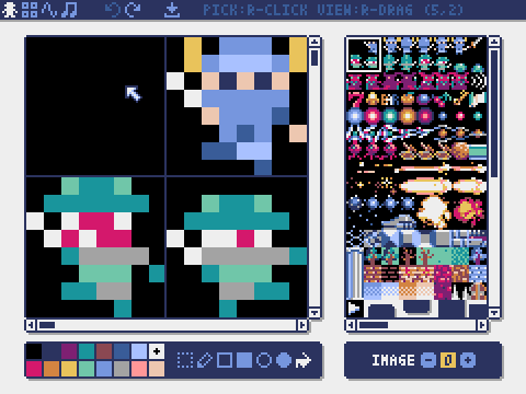 Editeur d'image Pyxel